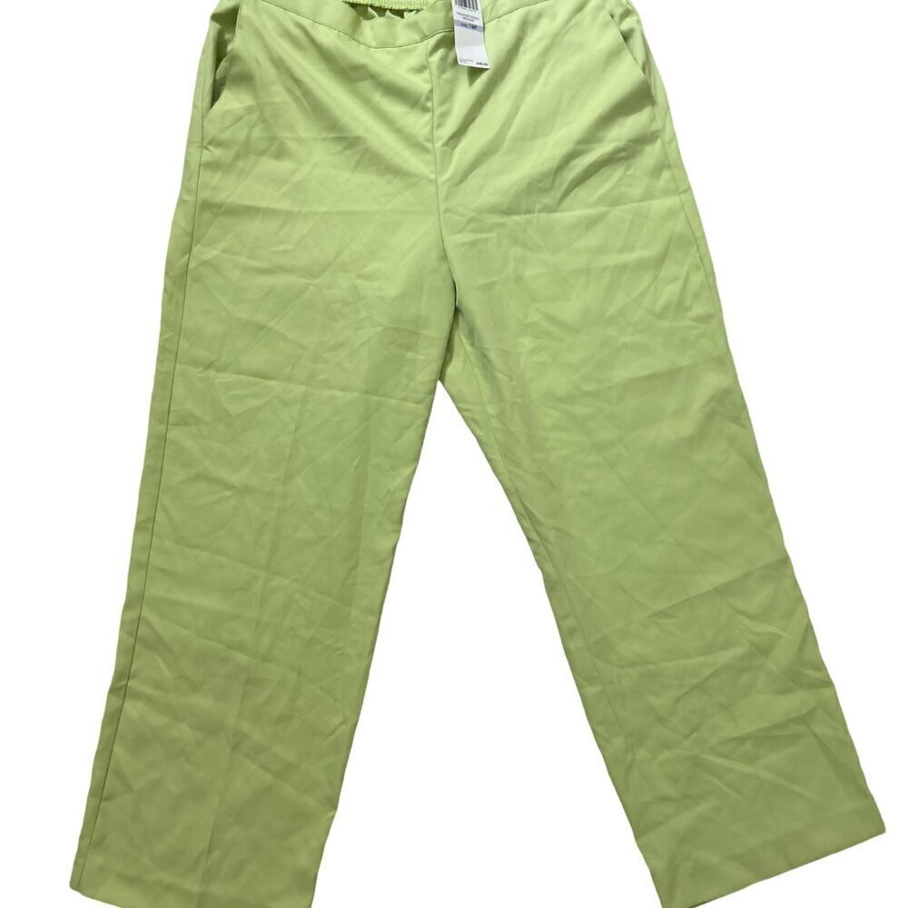 Women' Alfred Dunner Classic Fit Pant Comfort Waist Stretch Pant Size 18 Petite